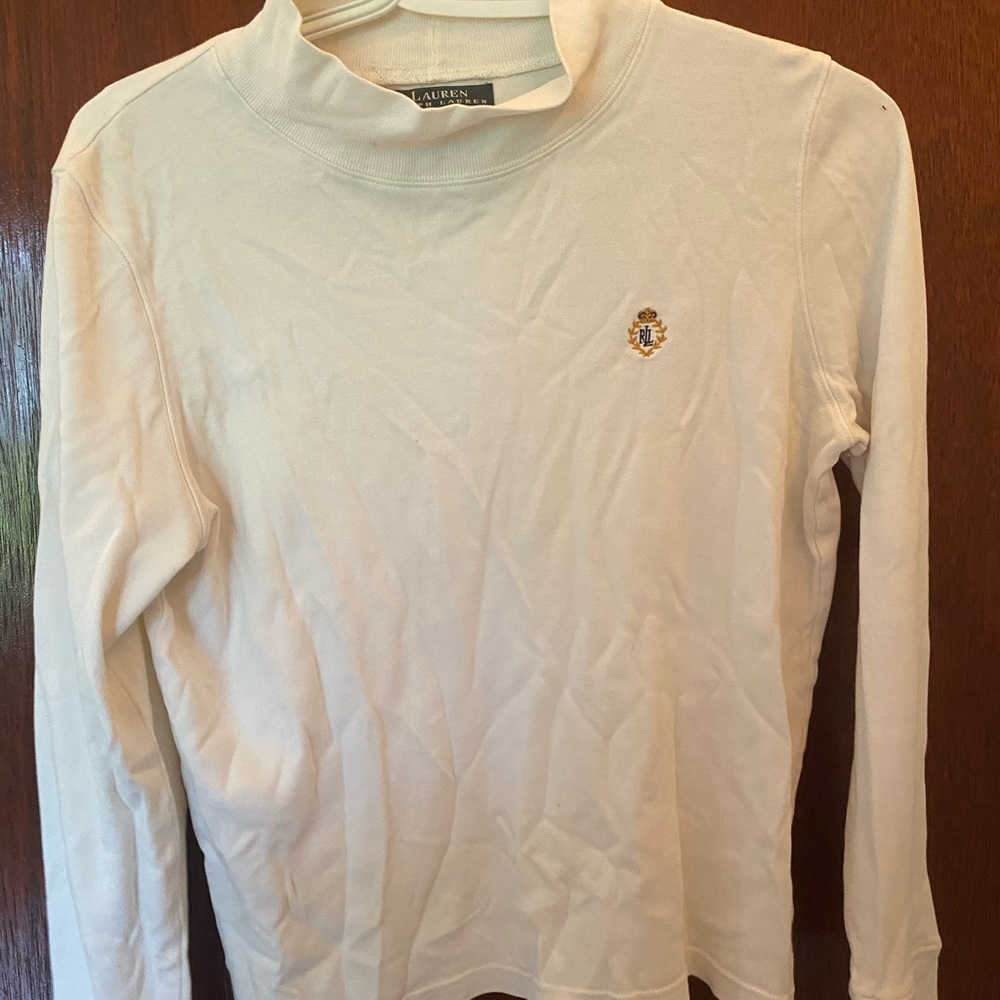 Ralph Lauren White Turdleneck